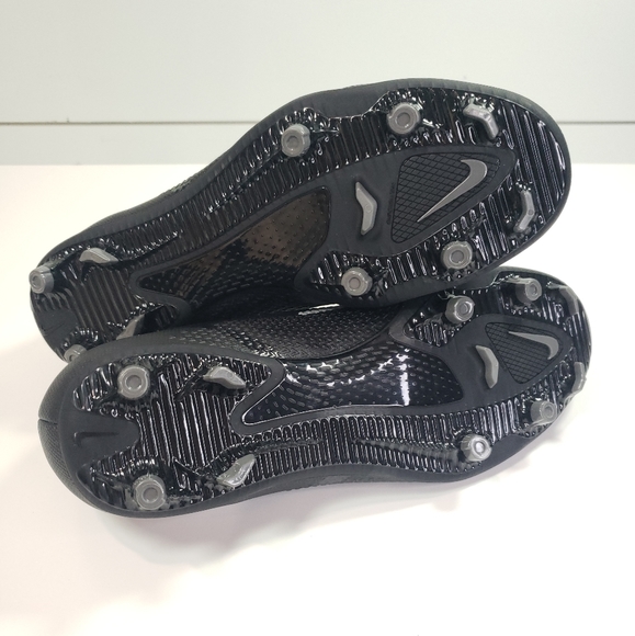 Nike Phantom GT2 Club MG Black Metallic Silver DA5640-007 Soccer cleats Men 6.5 - Picture 7 of 8